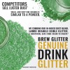 Bakell® Green Food Grade Brew Glitter® 4g Jar
