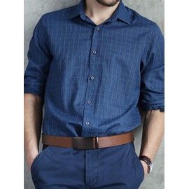 SKiporty Mens Belt,Ratchet Belts for Men Leather 1 3/8'' Adjustable for Dress Jeans B-Brown 42" to 48" Waist Adjustable