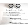 3/5ml Clear Plastic PERFORATED Shrink Bands for Jar/Bottle Caps 4