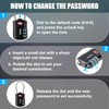 TSA Luggage Locks,3-Digit Security Padlock, [Newest Version][2 Packs] Diyife Combination