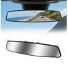 HmmtyRack Rear View Mirror, 14 Inch Chrome Anti-glare Panoramic Rear