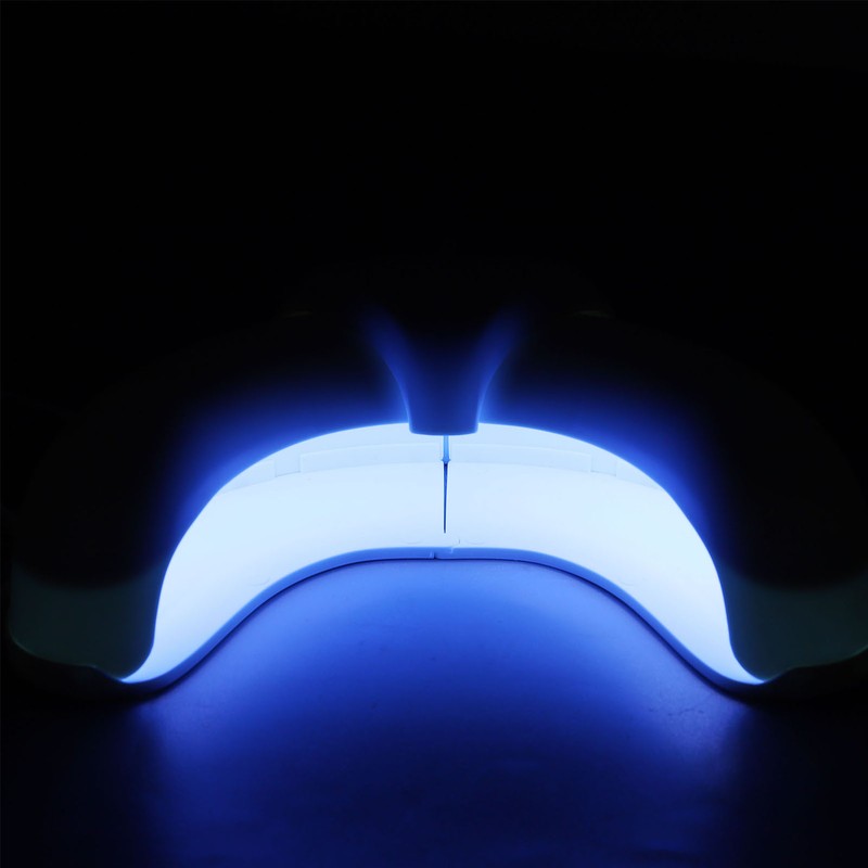 UV Gel Nail Lamp Foldable U Shape Adjustable 3 Gear