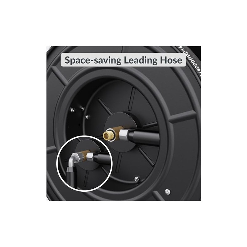 Giraffe Tools Garden Hose Reel Swivel Bracket for Giraffe Hose