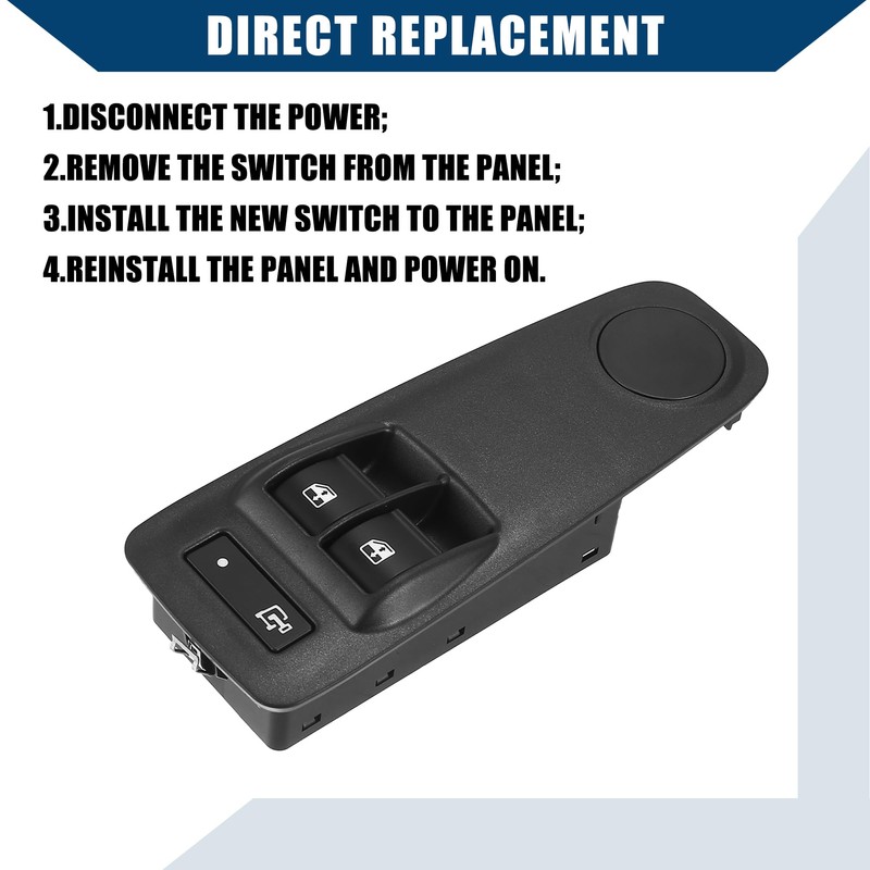Hihaha No.1ZP75JXWAC / Master Power Window Switch for Ram ProMaster