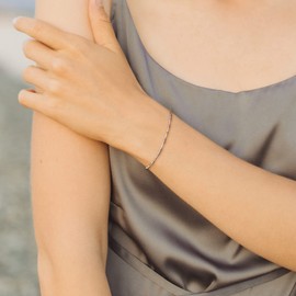 JoycuFF You Are My Person Morse Code Bracelets for Wife Funny Fashion Christmas Gifts Silk Wrap Bracelet Inspirational Motivational Jewelry