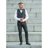 BomGuard Men's Bow Tie in 40 Colours (Black, Red etc.)