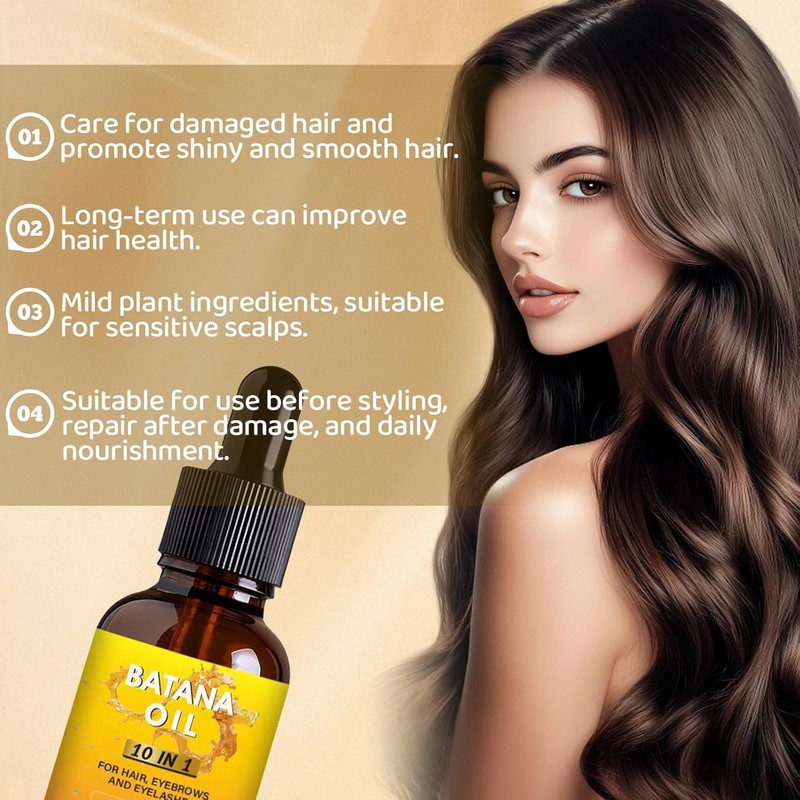 Batana Oil for Hair, 60ml, Pure & Natural