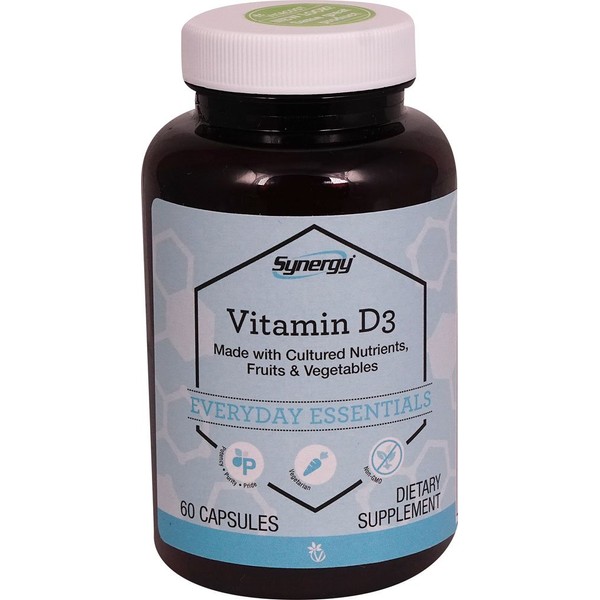 Vitacost Whole Food Vitamin D3-2000 IU - 60 Vegetarian Capsules