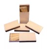 50 Plain white cover wooden match  boxes matches