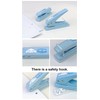 LENITH Animal Character Cinnamoroll One Hole Punch, Hole Puncher, Low