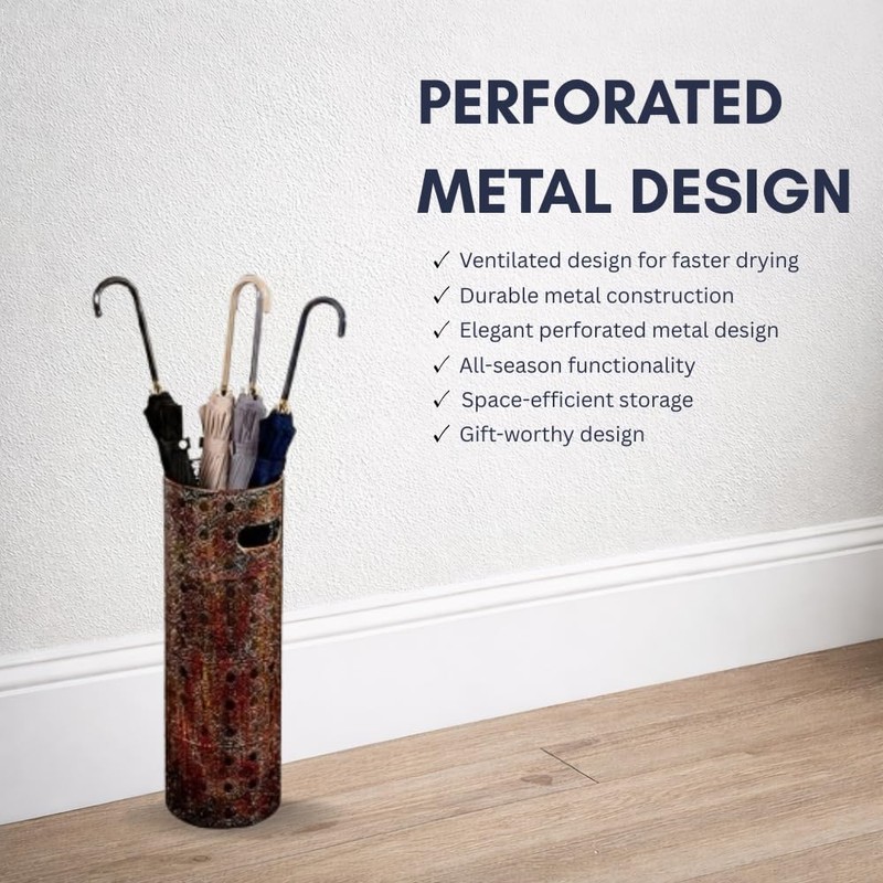 Concepts 21 inch Heavy Duty Metal Umbrella Stand - Durable