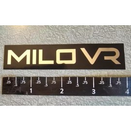 MILO VR Simulator Virtual Reality Training Vinyl Decal Sticker Shot Show