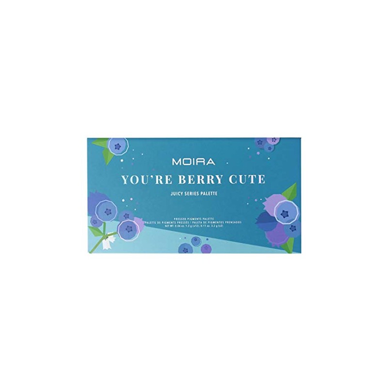 PALETA DE SOMBRAS JUCY YOURE BERRY CUTE MOIRA COSMETICS JSP003