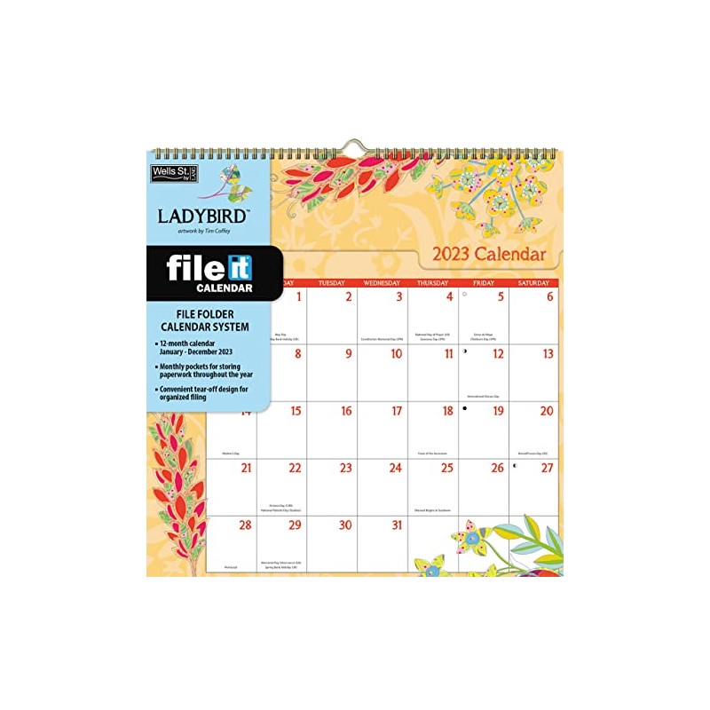 WSBL Ladybird 2023 File-It™ Calendar (23997006036)
