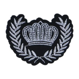 Unbranded Military Sea Cadet Patch Crown Wreath Embroidered Iron On Patches PB17