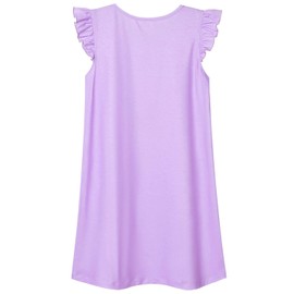 Jxstar Camisón para niñas de unicornio con manga volada de sirena, (Fish Scale), 6-7 Años