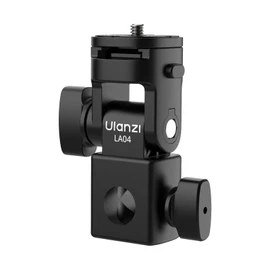 Ulanzi L121 LA04 Light Stand Adapter, +/-180° Angle Rotation, Suitable for Video Light, Studio Light, Speedlight and Light Stand