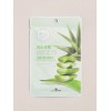 Olive Farm Aloe Vera Sheet Mask 25ml, Korean Hydrating Soothing Mask Pack for Sensitive Skin, Deep Moisture Face Mask
