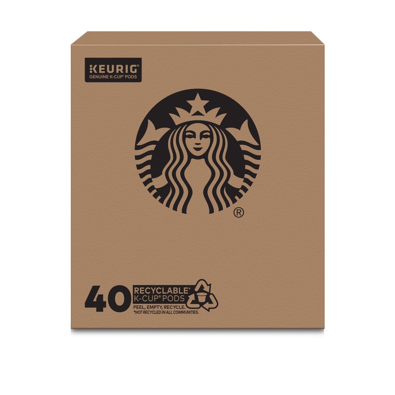 Starbucks K-Cup Coffee Pods, Dark Roast, Caffè Verona for Keurig