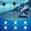 MAXTO Motorcycle Helmet Bluetooth Headset Outdoor Headset Hands-Free Speaker Bluetooth