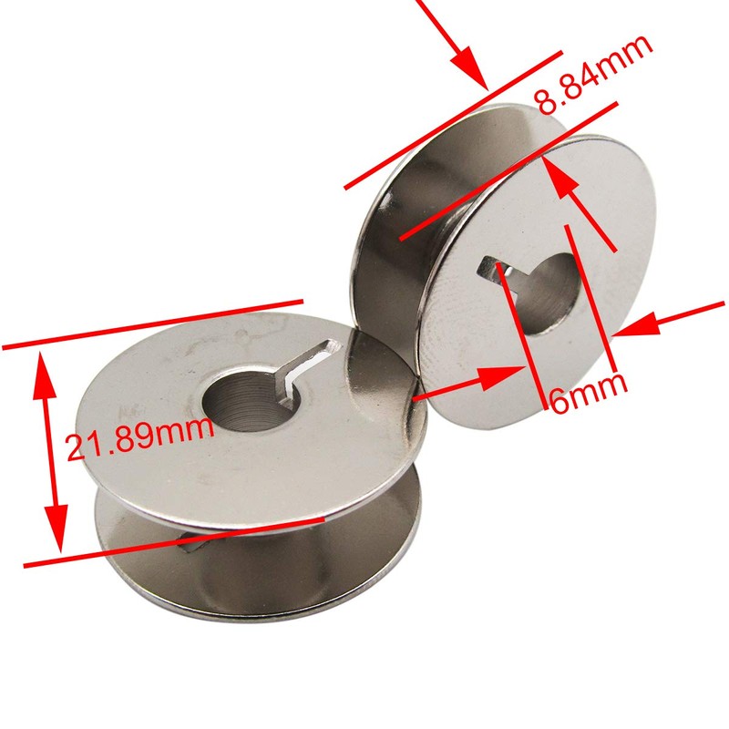 CKPSMS Brand - 20PCS BOBBINS&2PCS Bobbin Cases Compatible with PFAFF