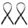 Bamboopack 2PCS PU Leather Shoulder Bag Strap Replacement Adjustable Handbags