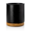 Nucookery 360°Rotating Utensil Holder, 7.2" Kitchen Utensil Crock, Ceramic Cooking