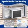 Wintcomfort Window Air Conditioner Insulated Foam Panels with Aluminum Foil,