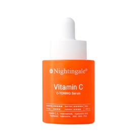 Nightingale Sea Toning Vitamin C Serum 50ml Whitening Tone Up Skin Glowing Elasticity Moisturizing Soothing Care Hypoallergenic Ampoule / 나이팅게일 씨토닝 비타민C세럼 50ml 미백톤업 피부광채 탄력보습 진정케어 저자극 앰플