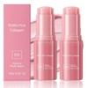 2PCS PDRN Pink Collagen Volume Multi Balm Stick, para Rostro