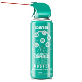 iDuster Disposable Compressed Air Duster, Computer Cleaner, Keyboard Cleaner, 1 Can
