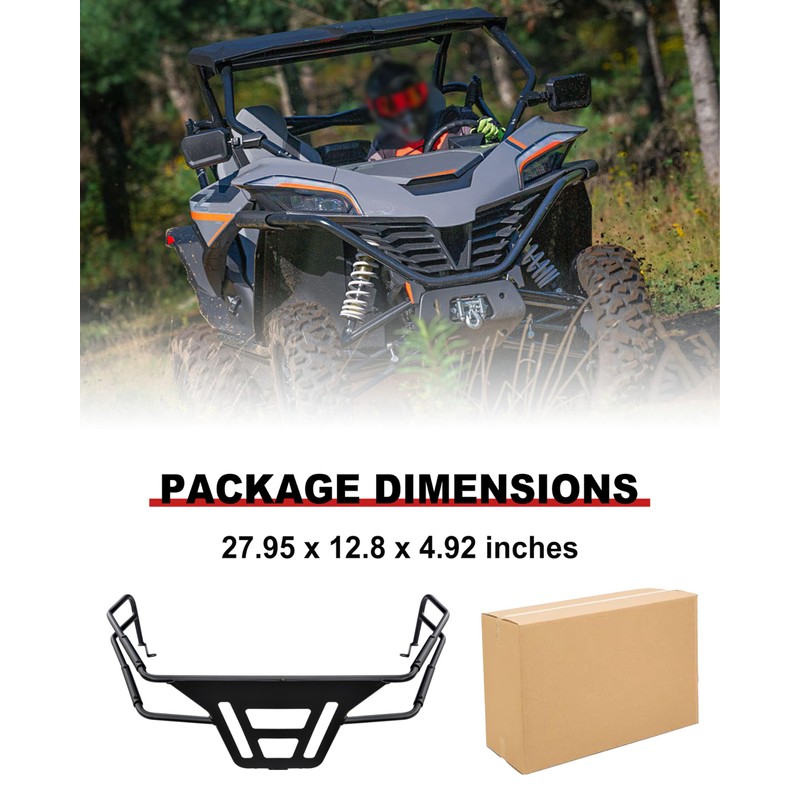 POKIAUTO Cargo Rack for ZForce 950, Heavy Duty Steel Conbined