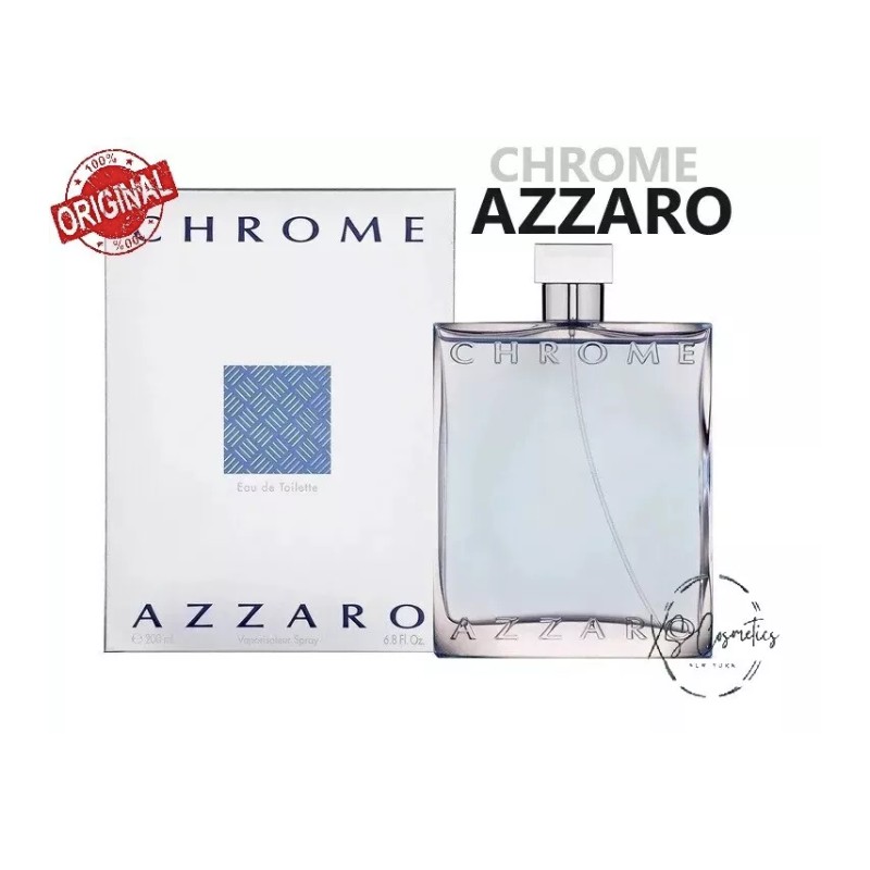 CHROME by AZZARO 6.7/6.8 oz Eau De Toilette Spray Men