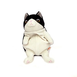 Shinada Global MONE-0168H Mochi Neko Plush Toy, Hachiware, S