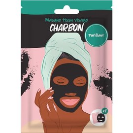 Fabric Face Mask - Charcoal FRENCH TENDANCE