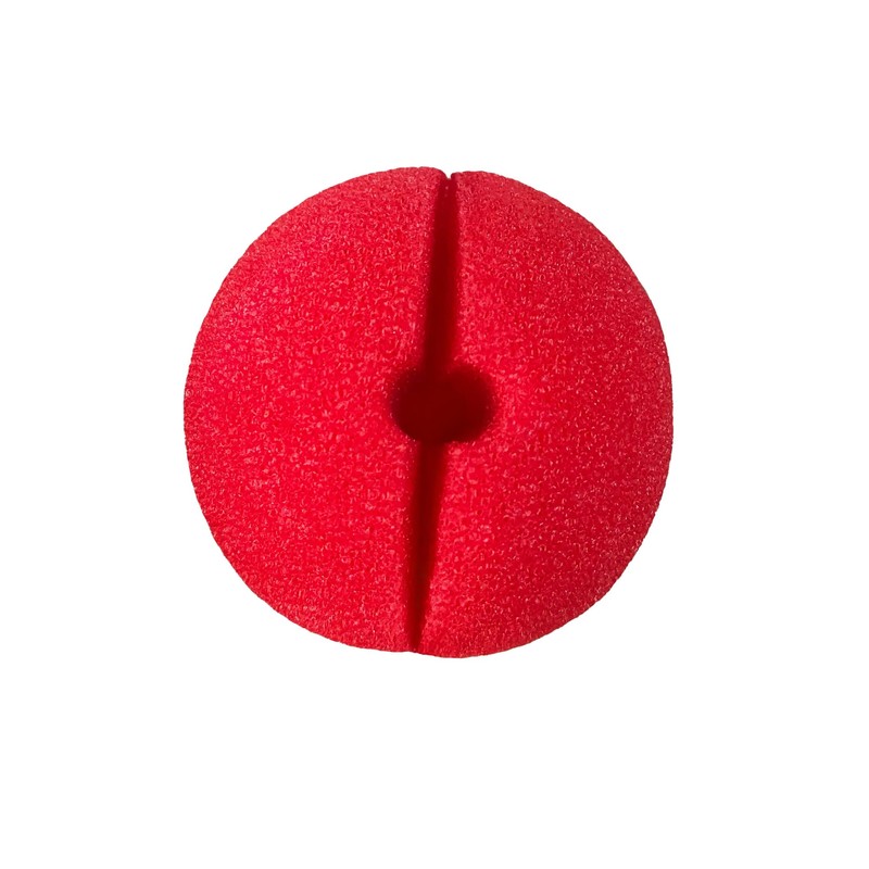 NuJake® Red Foam Clown Nose Christmas