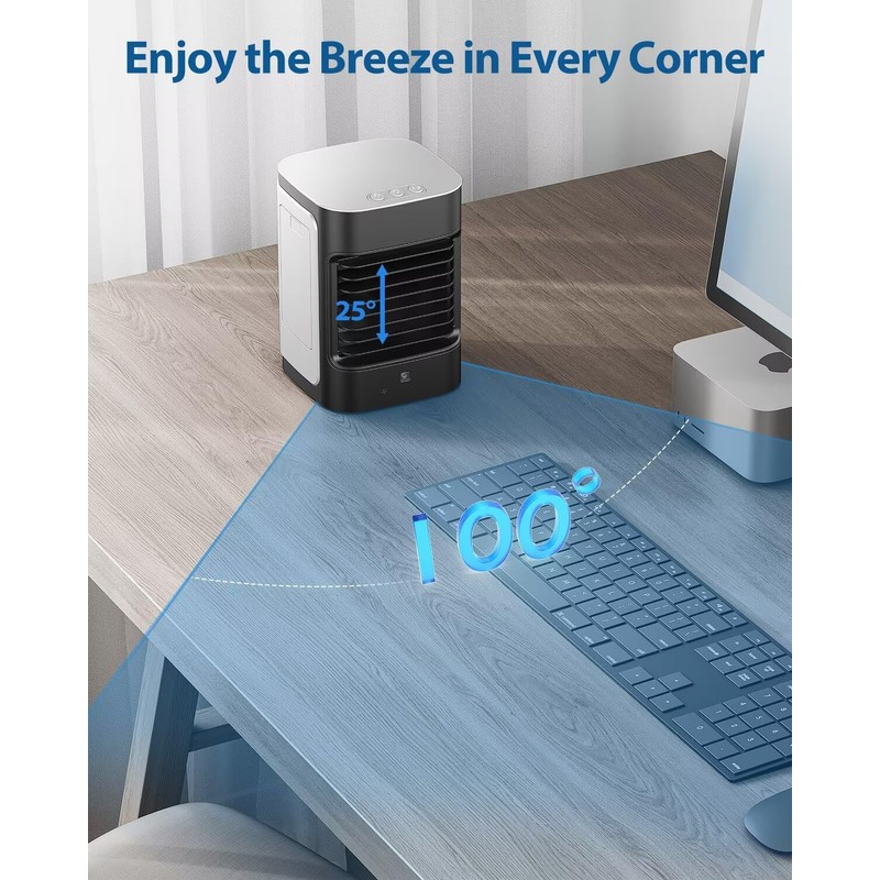 Mini Portable Air Conditioners, Personal Air Conditioner for room, Portable