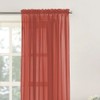 NetCurtainsUK Single Plain Voile Net Curtain Sheer Panels Slot Top