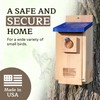 Made in USA,Premium Rustic Cedar Bird Houses,Durable Bird Houses for