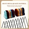 Kathfly 2 Pcs Beanie Organizer Holder Metal Hat Display Rack