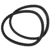 Operitacx 2Pcs Toilet Stool Liners Fixing Ring Durable Accessories for
