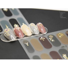 nanosase BNS bundle, 3D Nail Stickers + SPA Moisturizing Hand Mask (Mask+K02 Floral Shackle 1pk)