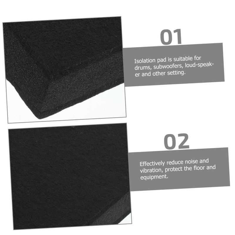 Kisangel Sound Absorbing Pad Speaker Noise Cancelling Pad for Monitor