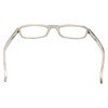 Calabria 4367 Designer Rectangular Reading Glasses +2.50 White Striped Pattern