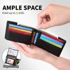 GERUOLA Wallet for Men-Genuine Leather RFID Blocking Slim Bifold Front