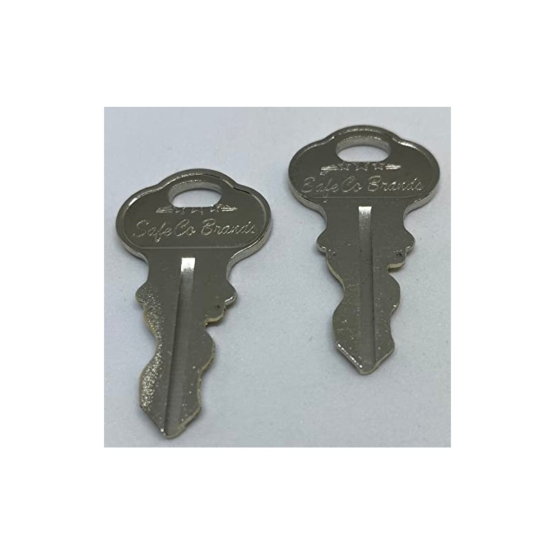 Honeywell Replacement Keys 2126 17051 Double Sided SafeCo Brands 2-Keys