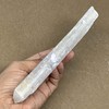203.2g, 8" x 1.5" x 0.9", Natural Rough Solid Selenite