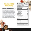Zero Sugar Mustard BBQ Beef Jerky by Country Archer, 100%