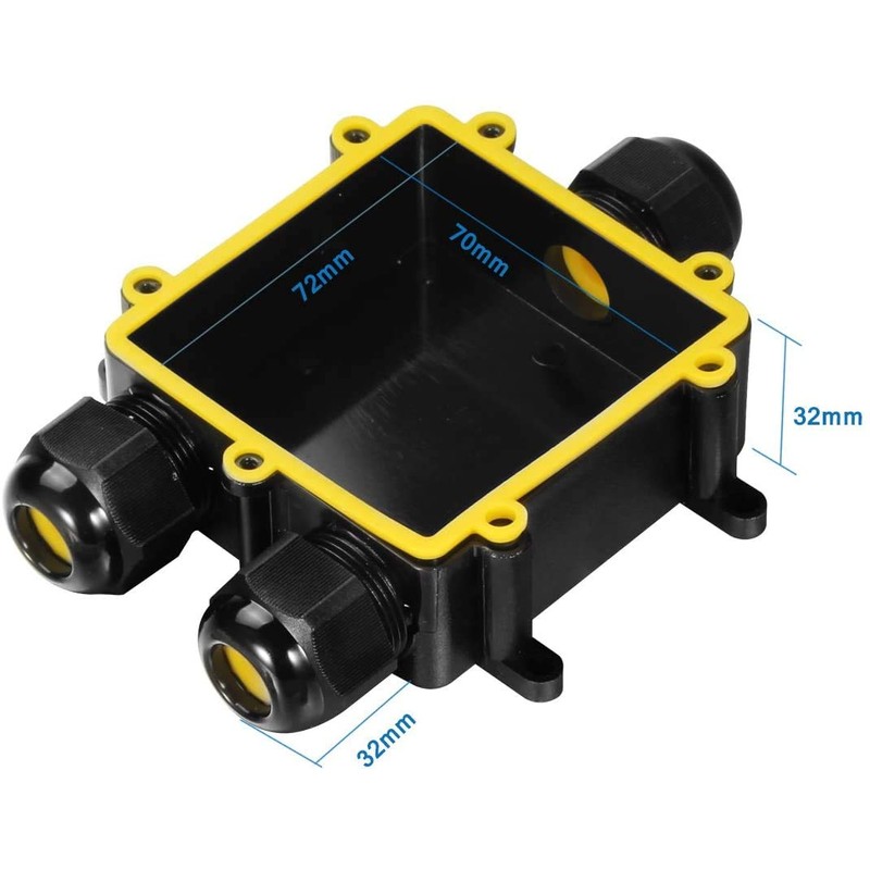 CONGENIOS XXL Connection Box with 3x M20 Cable Entry Including