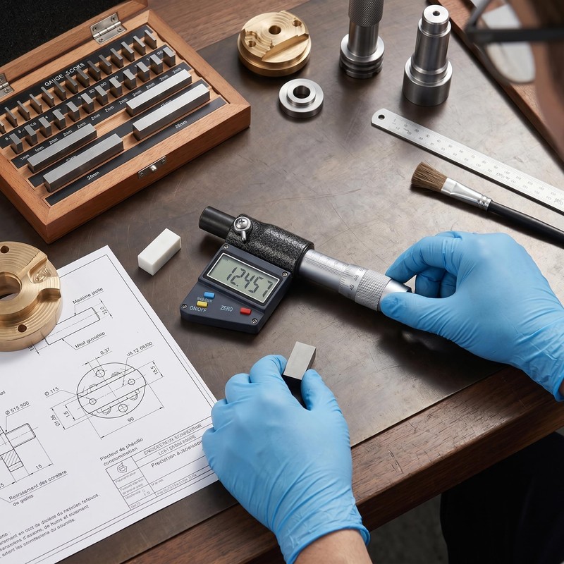 Fafeicy 0-25mm Digital Micrometer Digital Micrometer Head High Precision Carbide